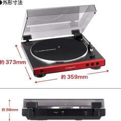 美品 Audio-technica AT-LP60X レコードプレイヤー の画像