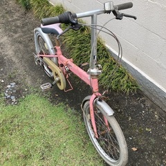 折りたたみ自転車　20インチ　5段ギア付きの画像