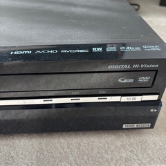 DXアンテナ VHS／ブルーレイレコーダーDXBW320の画像