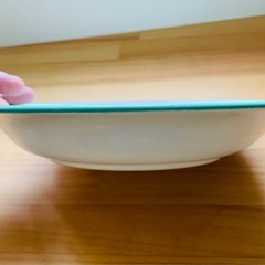 光洋陶器製 お皿22.5cm ハンドメイドペイント　の画像