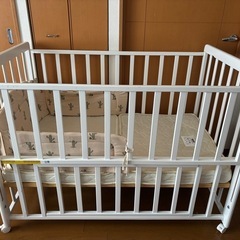 （3点セット）ベビーベッド 