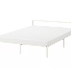 【7/12廃棄予定】IKEA　GRIMSBU ベッドフレームの画像