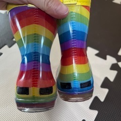 17cm 子供長靴の画像