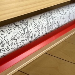 【値下】塗り絵 IKEA MÅLA モーラロール紙ホルダー 収納付きの画像