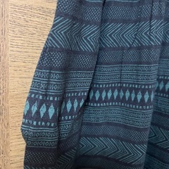 グローバルワーク　サロペット(黒×グリーン)の画像