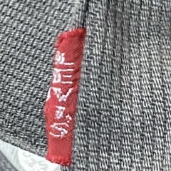 幻 sample サンプル品 32inc Levis リーバイス 911 ピケ ギャラ入り 紙パッチ 60s グレー LVC BIG Eの画像