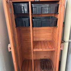 屋外収納庫(お取引中)の画像