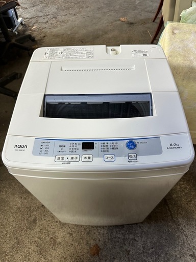 AQW-S60E-W(ホワイト) 全自動洗濯機 洗濯6kg (アコード