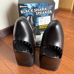 BLACKSHARKspeaker☆Bluetoothスピーカー☆サメ好きさんに☆インテリアオブジェとしてもの画像
