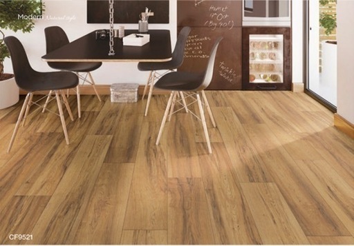 【未使用】木目調クッションフロア 幅1820mm 長さ5.8m