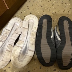 スニーカー2足　25.5cmの画像