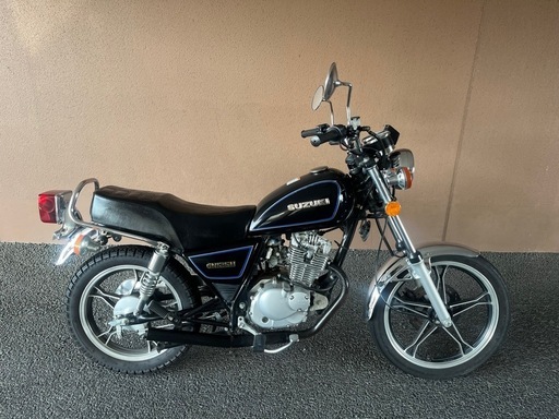絶好調即乗りGN125H 吸い込み系弾丸マフラー付 (ROADRUNNER