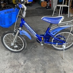 16インチ　ブリヂストン　ジュニア自転車　子供の画像