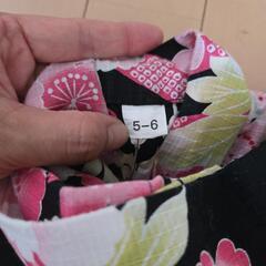 子供用 浴衣 5~6歳用の画像