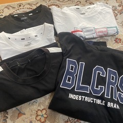 １５０センチ😊美品デニムストレッチパンツ2点😄Ｔシャツ4点😄パーカー1点😄合計7点の画像