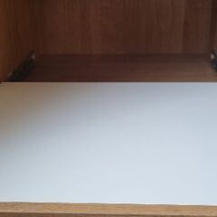 特価3000円【美品！木の食器棚/ニトリ】の画像