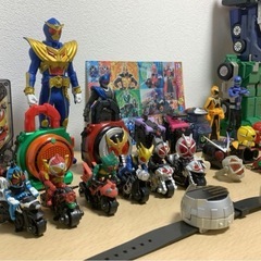 仮面ライダー・戦隊シリーズ おもちゃ大量まとめ売りの画像