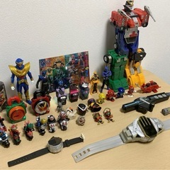 仮面ライダー・戦隊シリーズ おもちゃ大量まとめ売りの画像