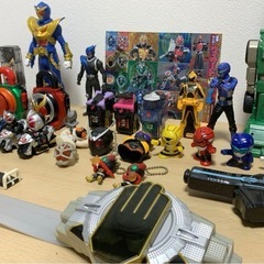 仮面ライダー・戦隊シリーズ おもちゃ大量まとめ売りの画像
