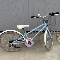 自転車　22インチ　子供用の画像
