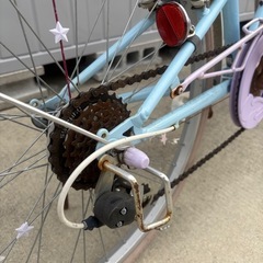 自転車　22インチ　子供用の画像