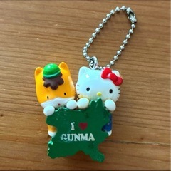 キティーちゃん　馬　キーホルダー