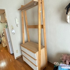 ハンガーラック 急ぎの画像