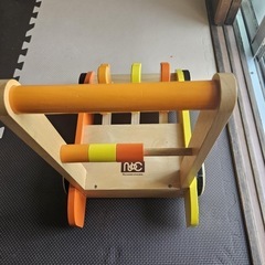 【ニチガンオリジナル】ベビーウォーカーピピ 【手押し車】の画像