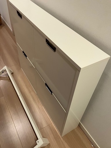 IKEA STALL　ステル　シューズボックス　薄型