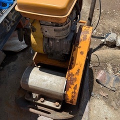 プレートコンパクター動作確認済の画像