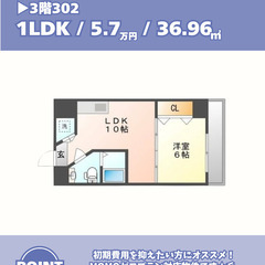 【北区清輝橋】MOMOゼロプラン対応物件★彡ペット相談可🐶✨ - 岡山市