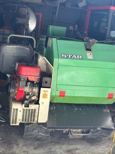 自走式ミニロールペラとラッピングマシン