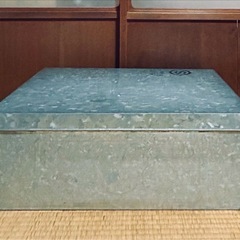 昭和レトロ　ブリキ衣装ケースの画像