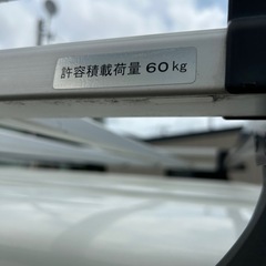 値下げ　ハイエース用　トヨタ純正キャリア　リアラダーセット の画像