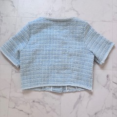 水色  レディース 夏用ジャケット 韓国の画像