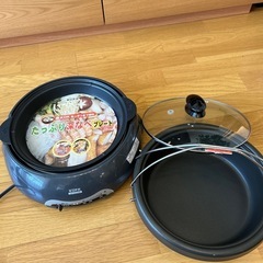 電気グリル鍋の画像