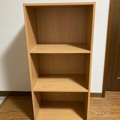 カラーボックス　３段
