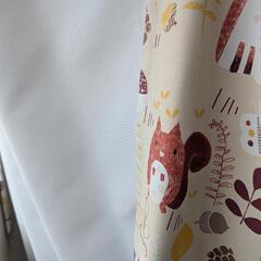 動物柄　遮光カーテンの画像