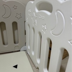 【美品】ベビーサークルの画像