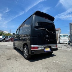 🉐【支払い総額34万円】車検令和8年12月3日H19年式　ダイハツ　アトレーワゴン　カスタムターボRSリミテッド　社外SDナビ　キーレス　左パワースライド　タイミングチェーン　調子良好　乗って帰れる！の画像