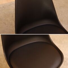≪zys2292ジ限≫costco/コストコ Bayside Furnishings/ベイサイドファニッシングス ダイニングチェア/アクセントチェア 2脚セット ブラック系 中古家具/宮城県仙台市 70620-27の画像