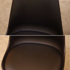 ≪zys2292ジ限≫costco/コストコ Bayside Furnishings/ベイサイドファニッシングス ダイニングチェア/アクセントチェア 2脚セット ブラック系 中古家具/宮城県仙台市 70620-27の画像