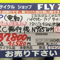 EP RC飛行機 N985WM 電動 未チェック ジャンク品の画像