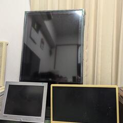 テレビ、パソコンモニターのジャンク品ですの画像