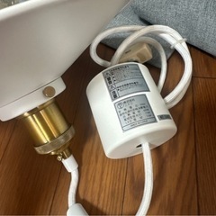 ニトリ ペンダントライト ホワイト+ライトカップ*2の画像