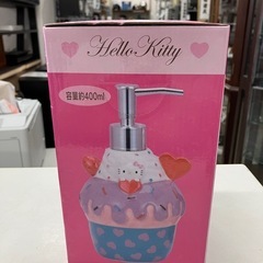 I 2506-698 ハローキティカップケーキ陶器シャンプーボトル 容量約400ml 未使用の画像