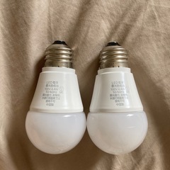 パナソニックのLED電球　2個の画像