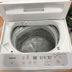 【ｼﾞｬﾝｸﾞﾙｼﾞｬﾝｸﾞﾙ金沢店】洗濯機 パナソニック NA-F5B1 2023年製 ※当店6ヶ月保証の画像