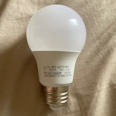 ダイソーのLED電球(40W) 1個の画像