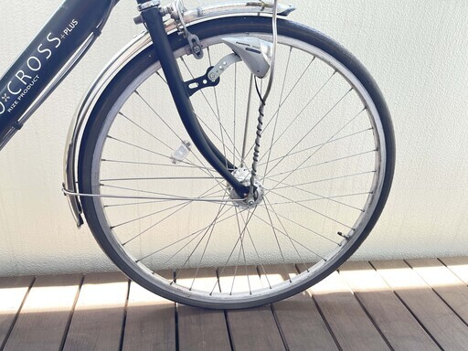 フジRAIZ ジオクロス プラス 27インチ　６段変速　LEDライト　引取専用 フジRAIZ ジオクロス プラス FV76BI27インチ6段変速LEDライト